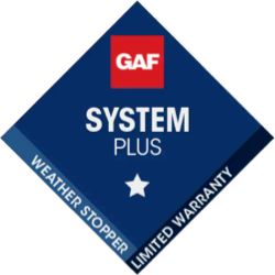 GAF System Plus Weather Stopper Certified