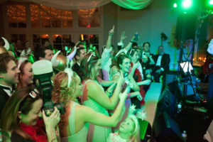 Infinity Show Band performing at the Gibson/Margeson wedding reception. Photo cred: Taylor Square Photography