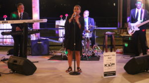 A smaller 4-5 pc band (pictured: Kerwin L Felix Band) that includes a vocalist.